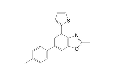 2-methyl-6-(4-methylphenyl)-4-thiophen-2-yl-4,5-dihydro-1,3-benzoxazole