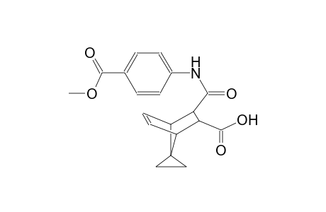 (1S,4R,6R)-6-((4-(methoxycarbonyl)phenyl)carbamoyl)spiro[bicyclo[2.2.1]hept[2]ene-7,1'-cyclopropane]-5-carboxylic acid