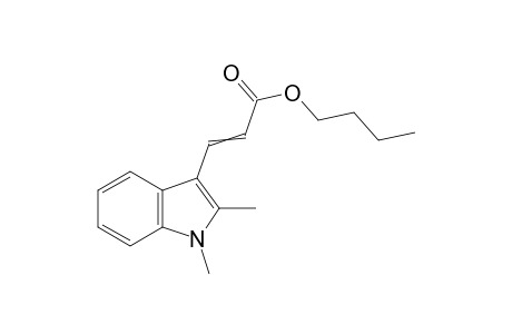 Butyl 3-(1,2-dimethylindol-3-yl)prop-2-enoate