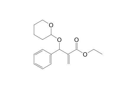 Ethyl 2-[Phenyl,tetrahydropyran-2yloxy]methyl-2-propen-1-oate