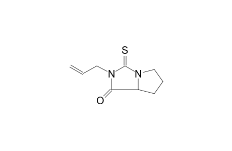 2-Allyl-3-thioxo-hexahydro-pyrrolo[1,2-c]imidazol-1-one