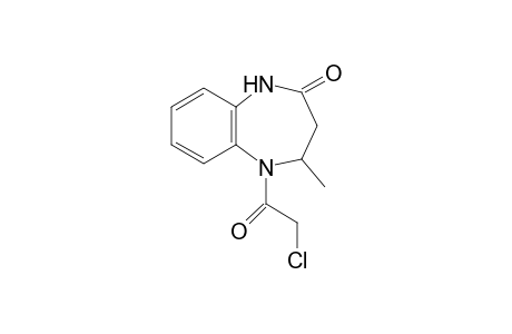 5-Chloroacetyl-4-methyl-1,3,4,5-tetrahydrobenzo[b][1,4]diazepin-2-one
