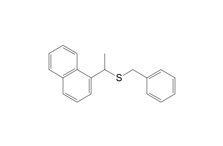 Benzyl(1-(naphthalen-1-yl)ethyl)sulfane