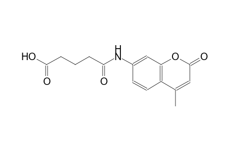 5-[(4-methyl-2-oxo-2H-chromen-7-yl)amino]-5-oxopentanoic acid