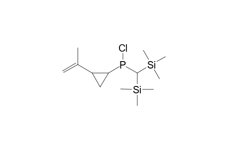 bis{(Trimethylsilyl)methyl]chloro(1'-isopropenylcyclopropyl)phosphane