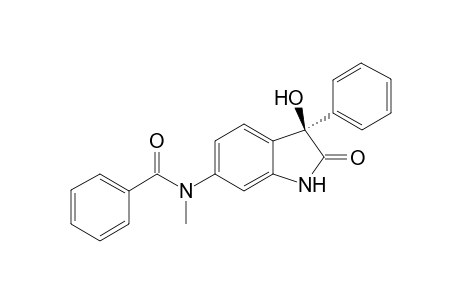 (R)-3-Hydroxy-3-phenyl-6-(N-benzoyl-N-methylamino)-2-oxindole