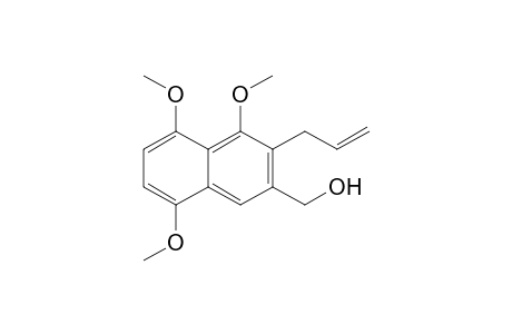 (3-allyl-4,5,8-trimethoxy-2-naphthyl)methanol