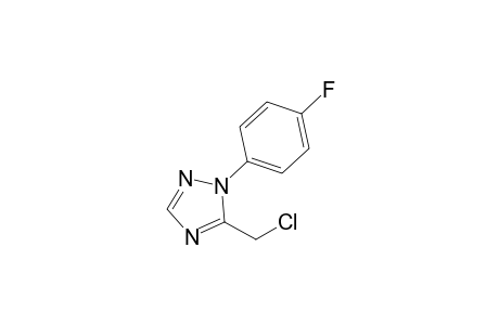 5-(Chloromethyl)-1-(p-fluorophenyl)-1,2,4-triazole