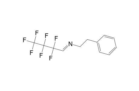 Phenethylamine, N-(2,2,3,3,4,4,4-heptafluorobutylidene)-