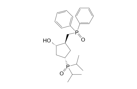 c-4-(Diisopropylphosphinoyl)-t-2-[(2-diphenylphosphinoyl)methyl]-r-1-cyclopentanol