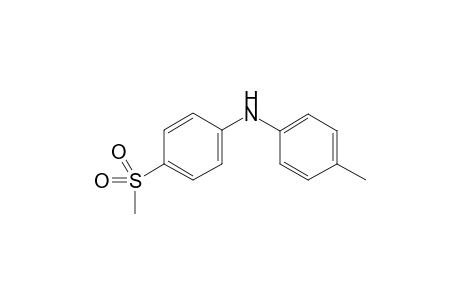 4-Methyl-N-[4-(methylsulfonyl)phenyl]aniline