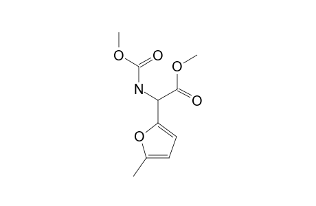 METHOXYCARBONYLAMINO-(5-METHYL-FURAN-2-YL)-ACETIC-ACID-METHYLESTER