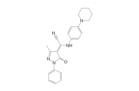 4-(4'-Diethylamino-phenylamino-cyanomethylen)-3-methyl-1-phenyl-2-pyrazolin-5-one