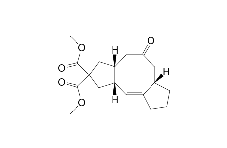 (3R*, 7R*, 11S*)-5,5-Bis(methoxylcarbonyl)tricyclo[9.3.0.0(3,7)]tetradec-1-ene-9-one