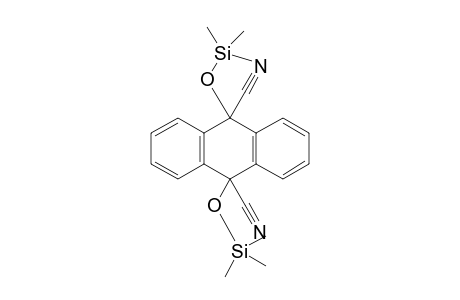 9,10-bis(trimethylsilyloxy)anthracene-9,10-dicarbonitrile