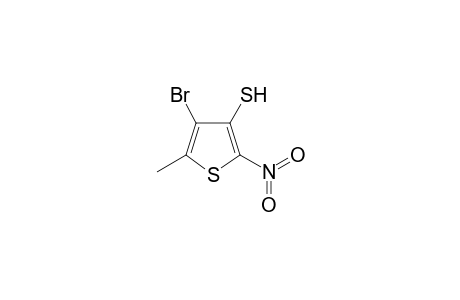 Thiophene-3-thiol, 4-bromo-5-methyl-2-nitro-