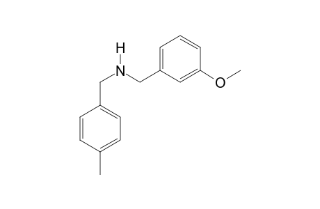 N-1-(3-Methoxybenzyl)-4-methylbenzylamine