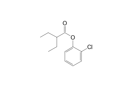 2-Ethylbutyric acid, 2-chlorophenyl ester