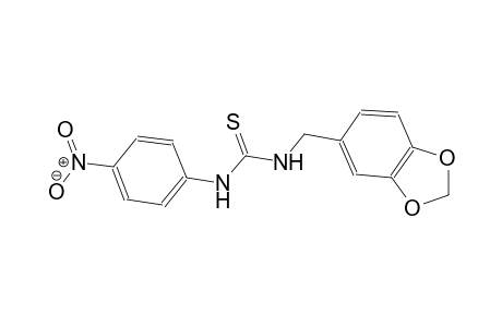N-(1,3-benzodioxol-5-ylmethyl)-N'-(4-nitrophenyl)thiourea