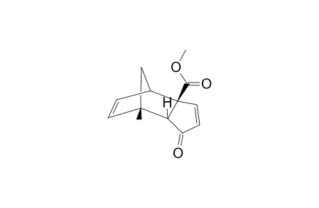 1-Methyl-exo-6-carbomethoxy-tricyclo-[5.2.1.0(2,6)]-dec-4,8-dien-3-one