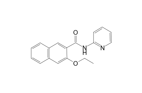 2-Naphthalenecarboxamide, 3-ethoxy-N-(2-pyridinyl)-