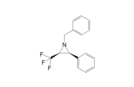 cis-1-Benzyl-2-phenyl-3-(trifluoromethyl)aziridine