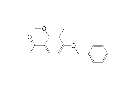 4'-Benzyloxy-2'-methoxy-3'-methylacetophenone
