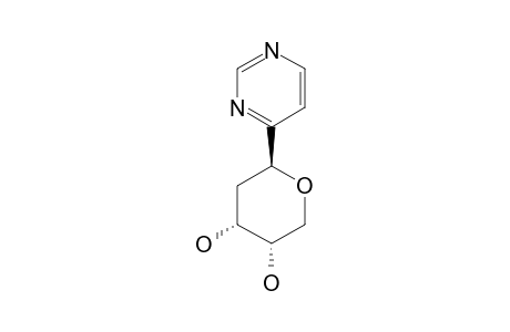 4-(2'-DEOXY-beta-D-RIBOPYRANOSYL)-PYRIMIDINE