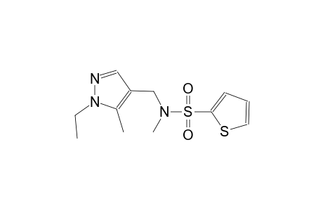 2-thiophenesulfonamide, N-[(1-ethyl-5-methyl-1H-pyrazol-4-yl)methyl]-N-methyl-