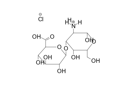 2-AMINO-2-DEOXY-3-O-(BETA-D-GLUCOPYRANOSYL)-BETA-D-GALACTOPYRONOS-6'-URONIC ACID, HYDROCHLORIDE