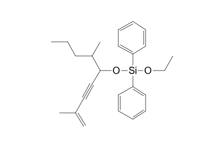 Silane, diphenyl(2,6-dimethylnon-1-en-3-yn-5-yloxy)ethoxy-