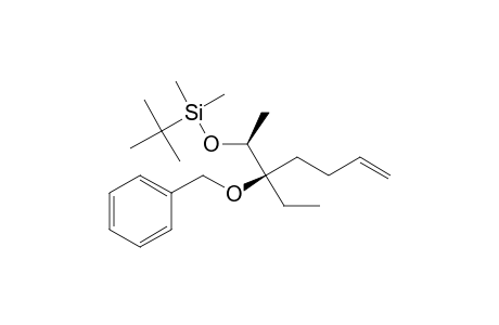 (5R,6S)-5-Benzyloxy-6-tert-butyldimethylsilyloxy-5-ethylhept-1-ene