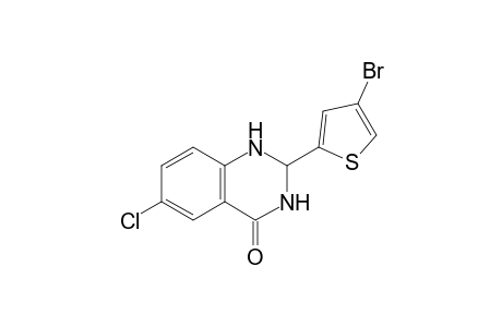 2-(4-bromo-2-thienyl)-6-chloro-2,3-dihydroquinazolin-4(1H)-one