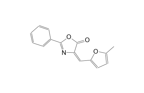 (4E)-4-[(5-methyl-2-furyl)methylene]-2-phenyl-1,3-oxazol-5(4H)-one