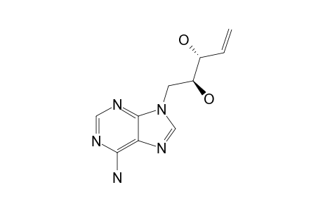 (2S,3R)-1-(6-aminopurin-9-yl)pent-4-ene-2,3-diol