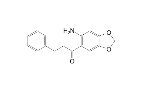 1-(6-Amino-1,3-benzodioxol-5-yl)-3-phenyl-1-propanone