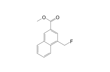 2-Naphthalenecarboxylic acid, 4-(fluoromethyl)-, methyl ester