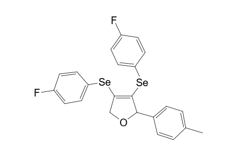 3,4-Bis((4-fluorophenyl)selanyl)-2-(p-tolyl)-2,5-dihydrofuran