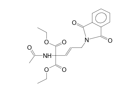 ETHYL (E)-2-ACETAMIDO-5-PHTHALIMIDO-2-ETHOXYCARBONYL-3-PENTENOATE