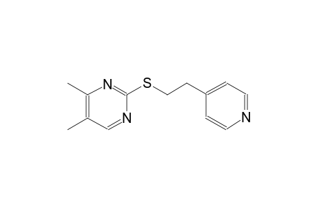 4,5-Dimethyl-2-([2-(4-pyridinyl)ethyl]sulfanyl)pyrimidine