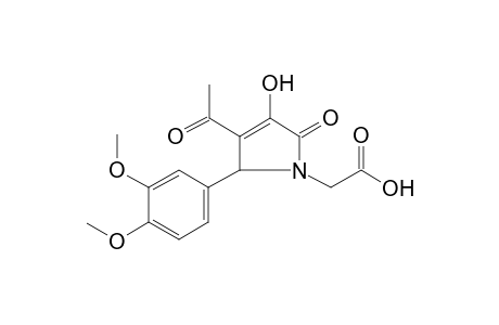 [3-Acetyl-2-(3,4-dimethoxy-phenyl)-4-hydroxy-5-oxo-2,5-dihydro-pyrrol-1-yl]-acetic acid