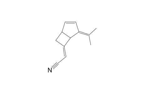 Bicyclo[3.2.0]hept-2-ene, 4-isopropylidene-6-(cyanomethylene)-