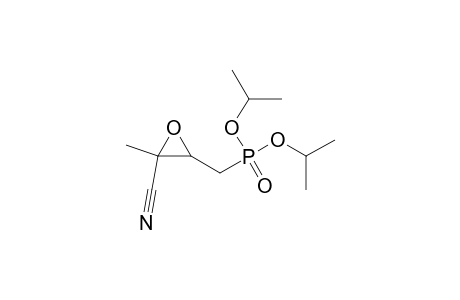 Phosphonic acid, [(3-cyano-3-methyloxiranyl)methyl]-, bis(1-methylethyl) ester