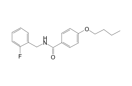 4-Butoxy-N-(2-fluoro-benzyl)-benzamide