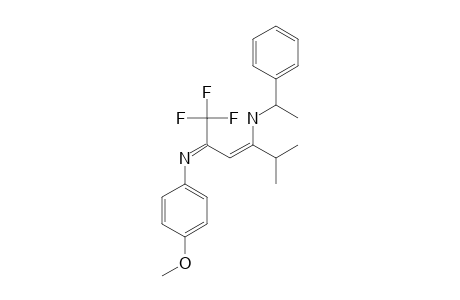 N(3)-[(+/-)-1-PHENYLETHYL]-(Z)-6,6,6-TRIFLUORO-5-(4-METHOXYPHENYLIMINO)-2-METHYL-3-HEXEN-3-AMINE