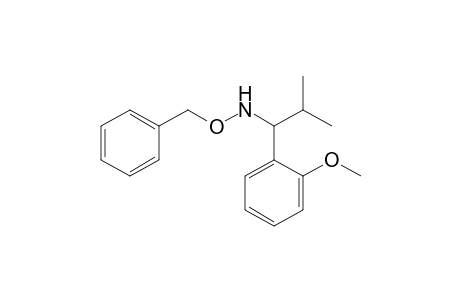 1-(2-Methoxyphenyl)-2-methyl-N-phenylmethoxy-1-propanamine