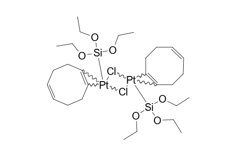 [(ETO)3SI(MIU-CL)(2-ETA-COD)PT]2