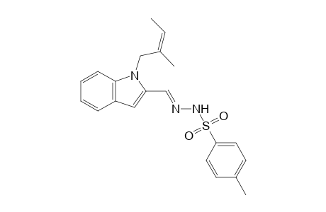 Benzenesulfonic acid, 4-methyl-, [[1-(3-methyl-2-butenyl)-1H-indol-2-yl]methylene]hydrazide