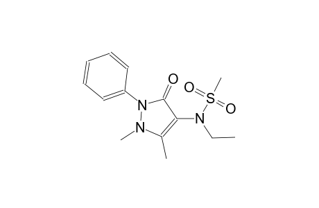 N-(1,5-dimethyl-3-oxo-2-phenyl-2,3-dihydro-1H-pyrazol-4-yl)-N-ethylmethanesulfonamide
