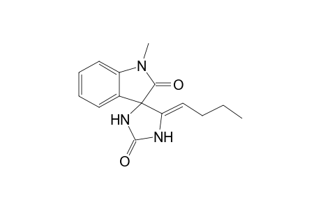 (Z)-4-Butylidene-1'-methyl-2-oxo-1'H-spiro[imidazolidine-5,3'-indole]-2'-one